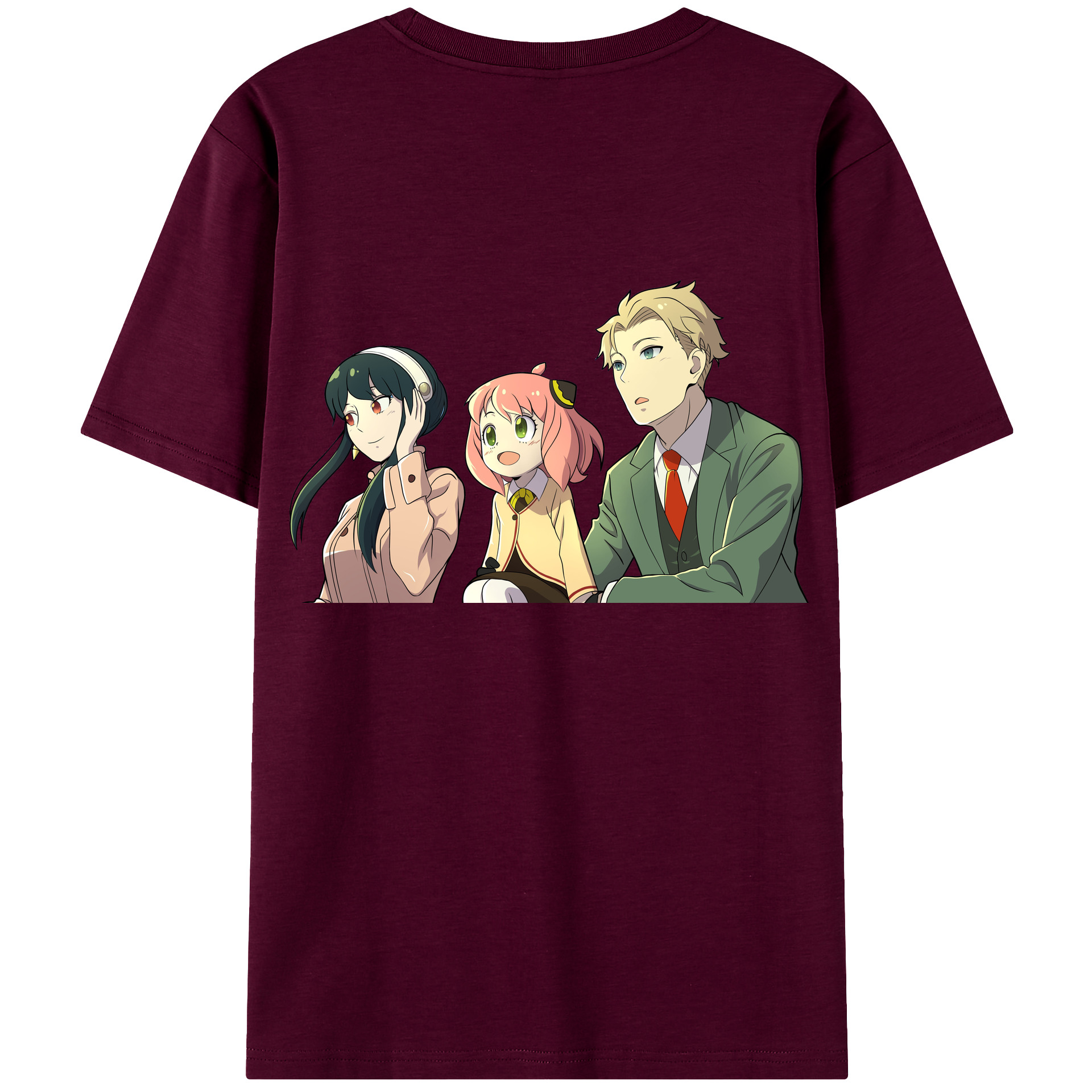 （画像用） SPY×FAMILY间谍家家酒 レディース半袖Tシャツ(バックプリント)